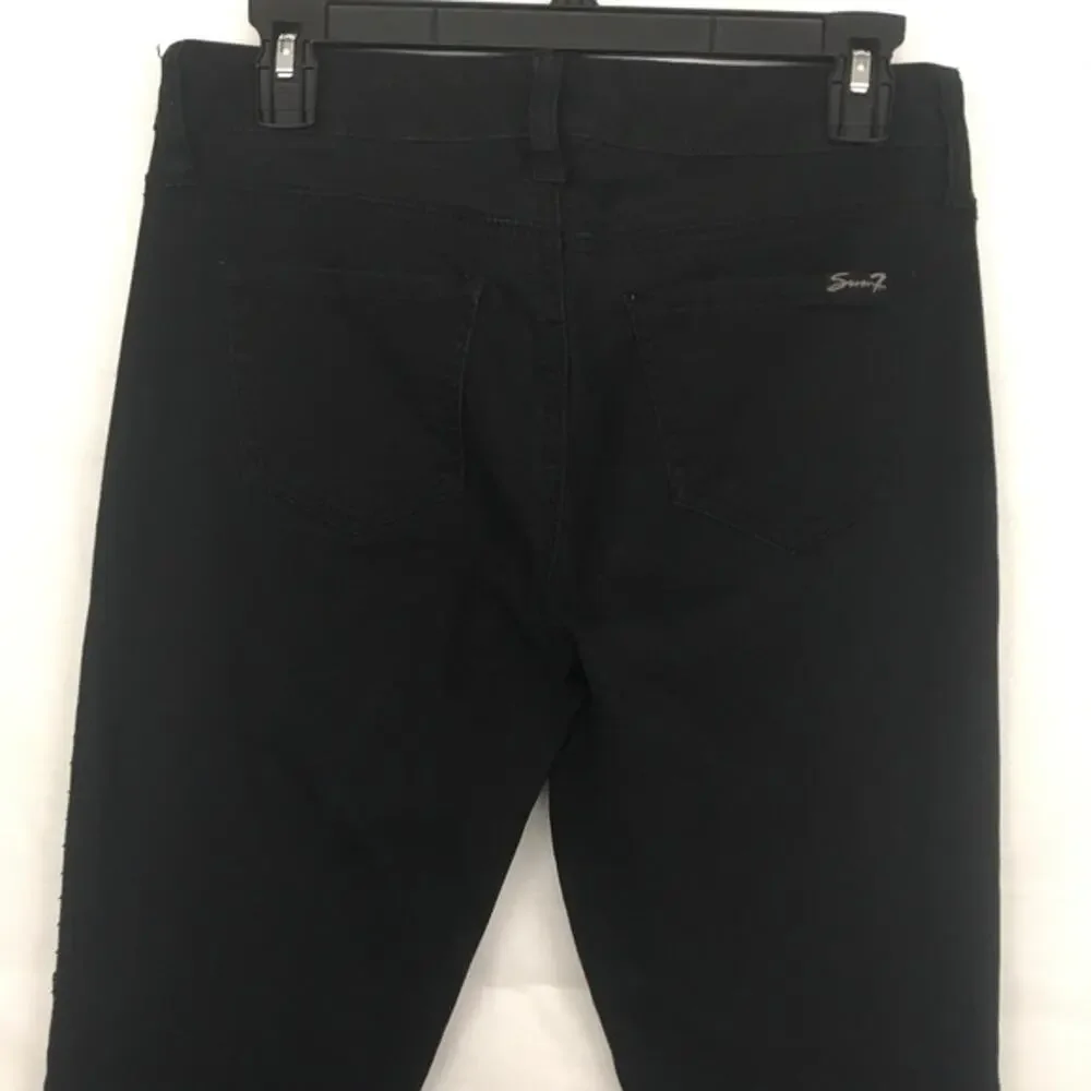 Seven7 Jeans Women's Straight Leg Ankle MOTO Size 4